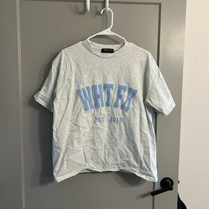 White Fox Boutique Give it Away Oversized Tee Grey Marle